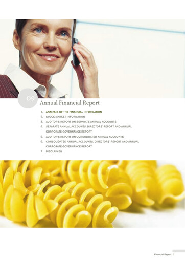 Thumbnail Ebro Foods
 Financial Report 2009