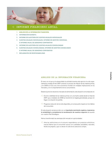 Thumbnail Ebro Foods
 Financial Report 2008