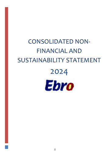 Thumbnail Ebro Foods
 Sustainability Report 2024