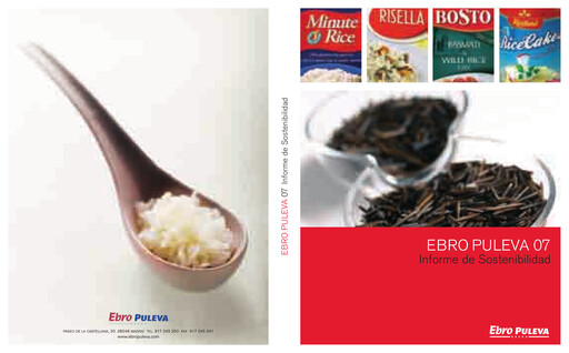 Thumbnail Ebro Foods
 Sustainability Report 2007