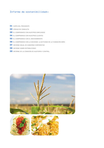 Thumbnail Ebro Foods
 Sustainability Report 2010