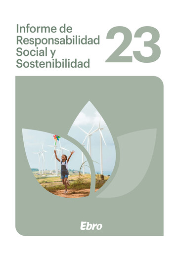 Thumbnail Ebro Foods
 Sustainability Report 2023