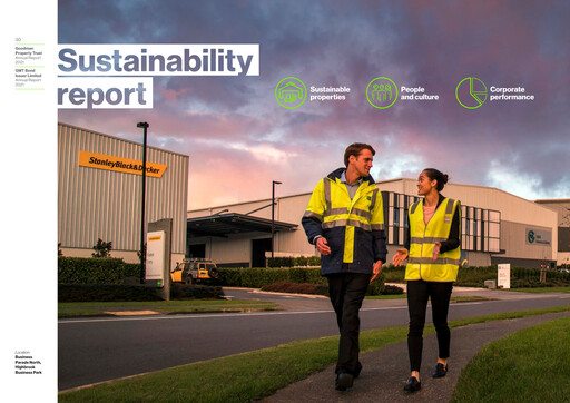 Thumbnail Goodman Property Trust Sustainability Report 2021