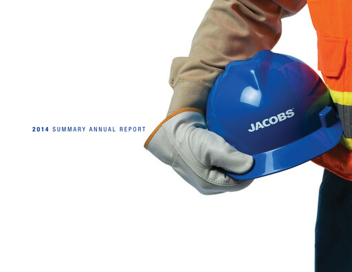 Thumbnail Jacobs Engineering Annual Report 2014