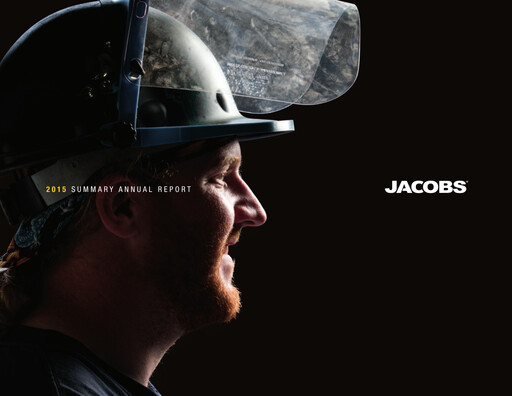 Thumbnail Jacobs Engineering Annual Report 2015