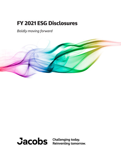 Thumbnail Jacobs Engineering ESG Report 2021