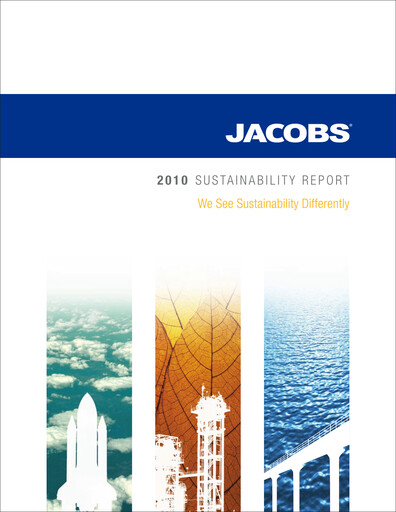 Thumbnail Jacobs Engineering Sustainability Report 2010