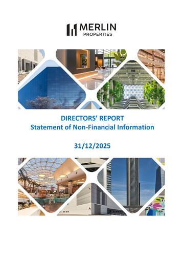 Thumbnail Merlin Properties
 ESG Report 2025