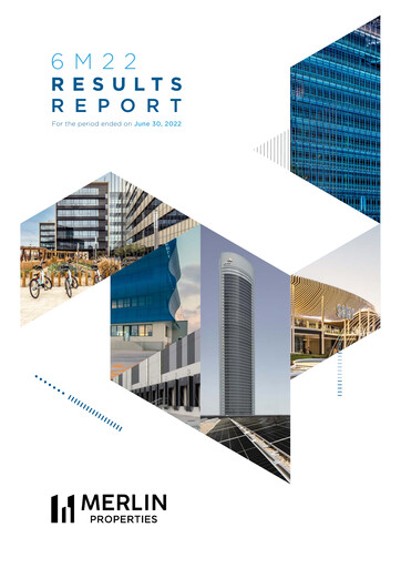 Thumbnail Merlin Properties
 Half-year Report 2022-h1
