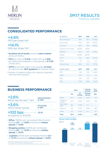 Thumbnail Merlin Properties
 Quarterly Report 2017-q1