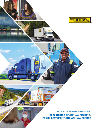 Thumbnail J. B. Hunt
 Annual Report 2020