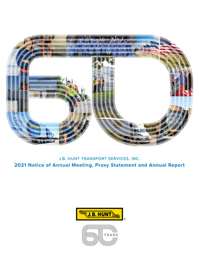 Thumbnail J. B. Hunt
 Annual Report 2021