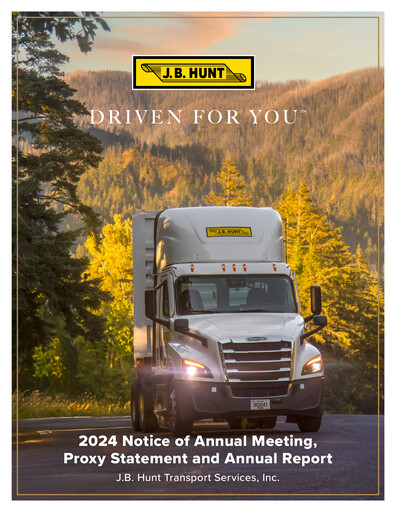 Thumbnail J. B. Hunt
 Annual Report 2024
