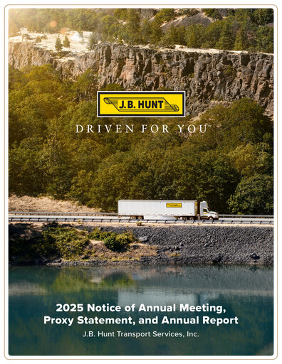 Thumbnail J. B. Hunt
 Annual Report 2025