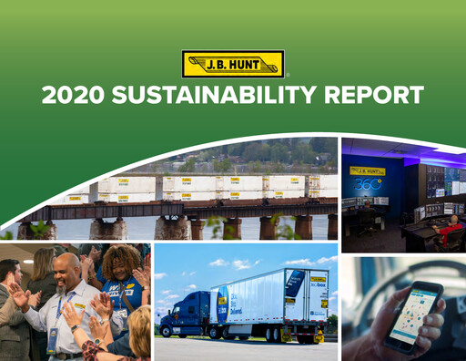 Thumbnail J. B. Hunt
 Sustainability Report 2020