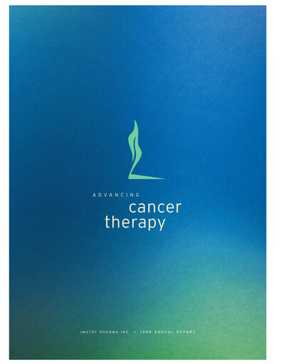 Thumbnail Aptose Biosciences Annual Report 1998