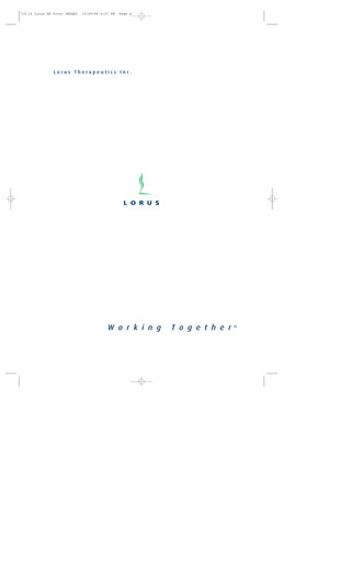 Thumbnail Aptose Biosciences Annual Report 1999