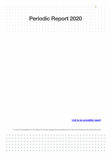 Thumbnail Israel Discount Bank
 Annual Report 2020