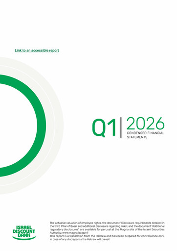 Thumbnail Israel Discount Bank
 Quarterly Report 2026-q1