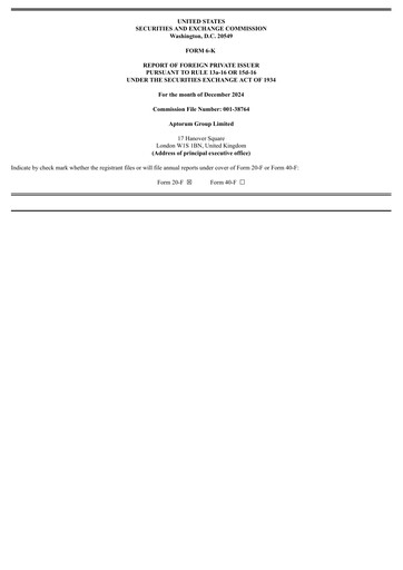 Thumbnail Aptorum Group
 Half-year Report 2024-h1