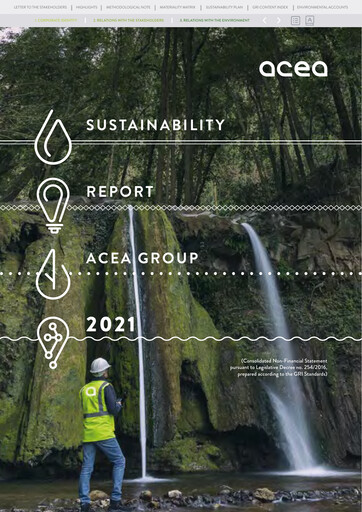 Thumbnail ACEA Sustainability Report 2021