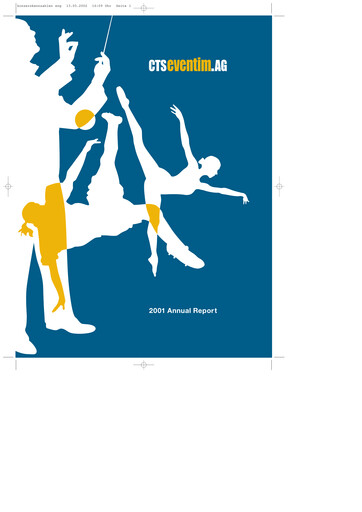 Thumbnail CTS Eventim
 Annual Report 2001