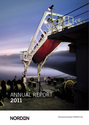 Thumbnail D/S Norden (Dampskibsselskabet Norden) Annual Report 2011