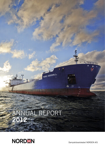 Thumbnail D/S Norden (Dampskibsselskabet Norden) Annual Report 2012