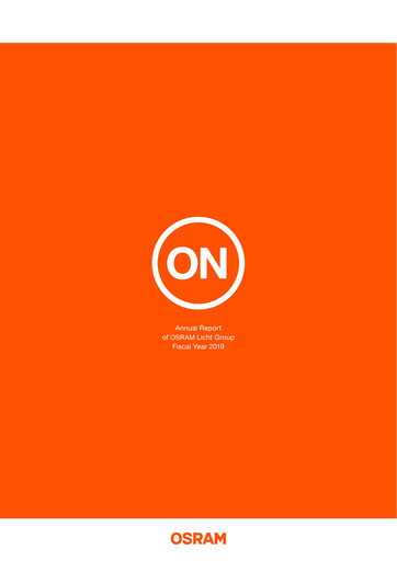 Thumbnail AMS-Osram
 Annual Report 2019