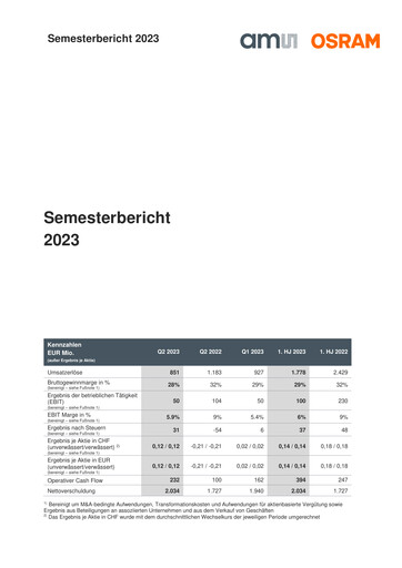 Vorschaubild AMS-Osram
 Halbjahresbericht 2023-h1