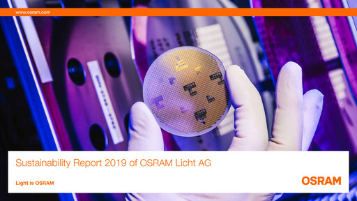 Thumbnail AMS-Osram
 Sustainability Report 2019