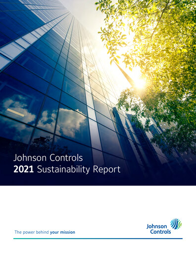 Thumbnail Johnson Controls
 Sustainability Report 2021