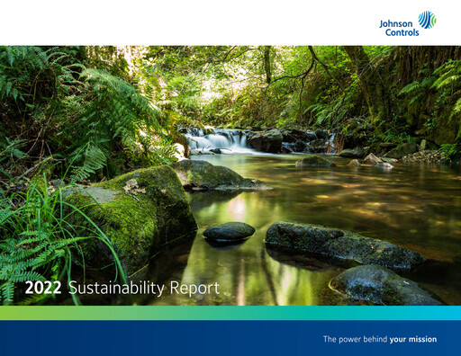 Thumbnail Johnson Controls
 Sustainability Report 2022