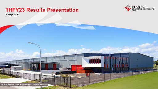 Thumbnail Frasers Logistics & Industrial Trust Half-year Report 2023-h1