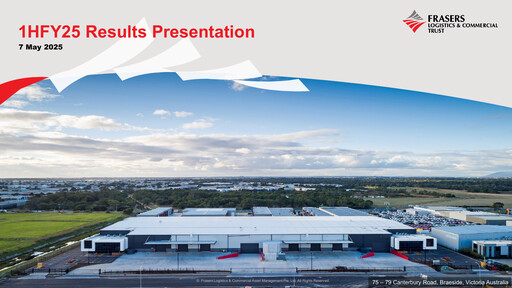 Thumbnail Frasers Logistics & Industrial Trust Half-year Report 2025-h1