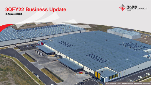 Thumbnail Frasers Logistics & Industrial Trust Quarterly Report 2022-q3
