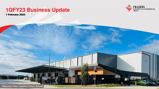 Thumbnail Frasers Logistics & Industrial Trust Quarterly Report 2023-q1