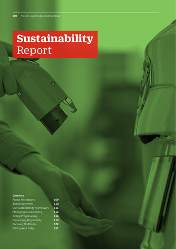 Thumbnail Frasers Logistics & Industrial Trust Sustainability Report 2019
