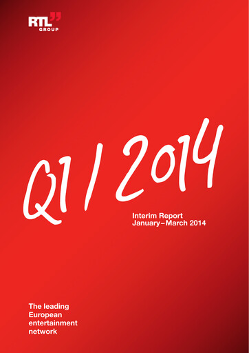Miniature RTL Group
 Rapport trimestriel 2014-q1