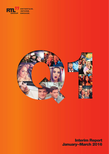 Miniature RTL Group
 Rapport trimestriel 2016-q1