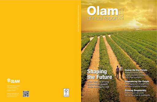 Thumbnail Olam Annual Report 2012