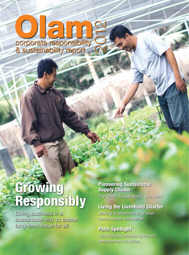 Thumbnail Olam Sustainability Report 2012