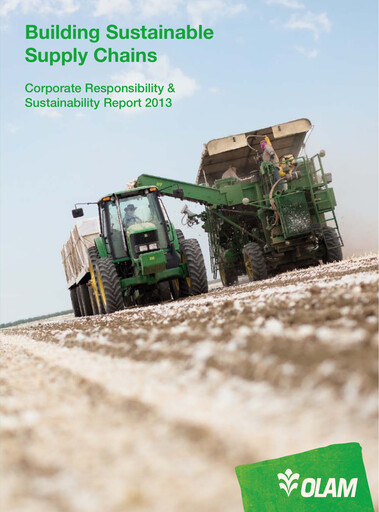 Thumbnail Olam Sustainability Report 2013