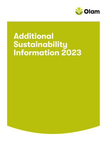 Thumbnail Olam Sustainability Report 2023