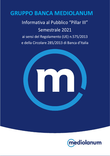 Thumbnail Banca Mediolanum
 Half-year Report 2021-h1