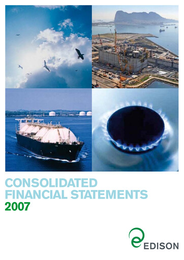 Thumbnail Edison Financial Statement 2007