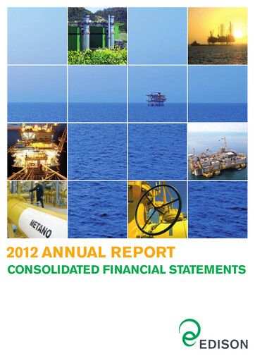 Thumbnail Edison Financial Statement 2012