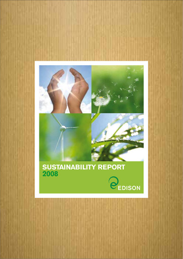 Thumbnail Edison Sustainability Report 2008