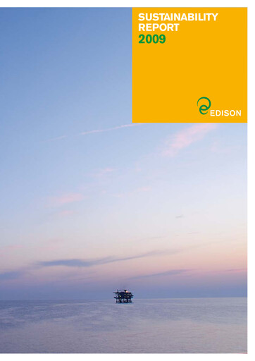 Thumbnail Edison Sustainability Report 2009
