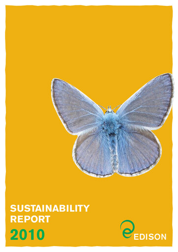 Thumbnail Edison Sustainability Report 2010